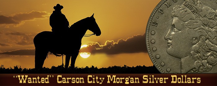 Carson City Morgan Silver Dollars